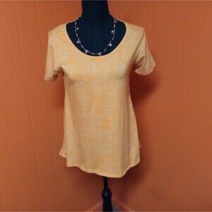 3/$15 LulaRoe yellow top sz xs